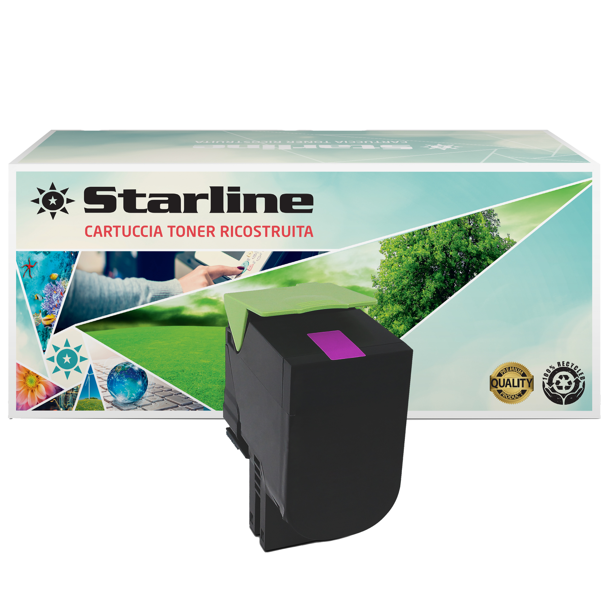 Starline - Toner Ricostruito - per Lexmark - …