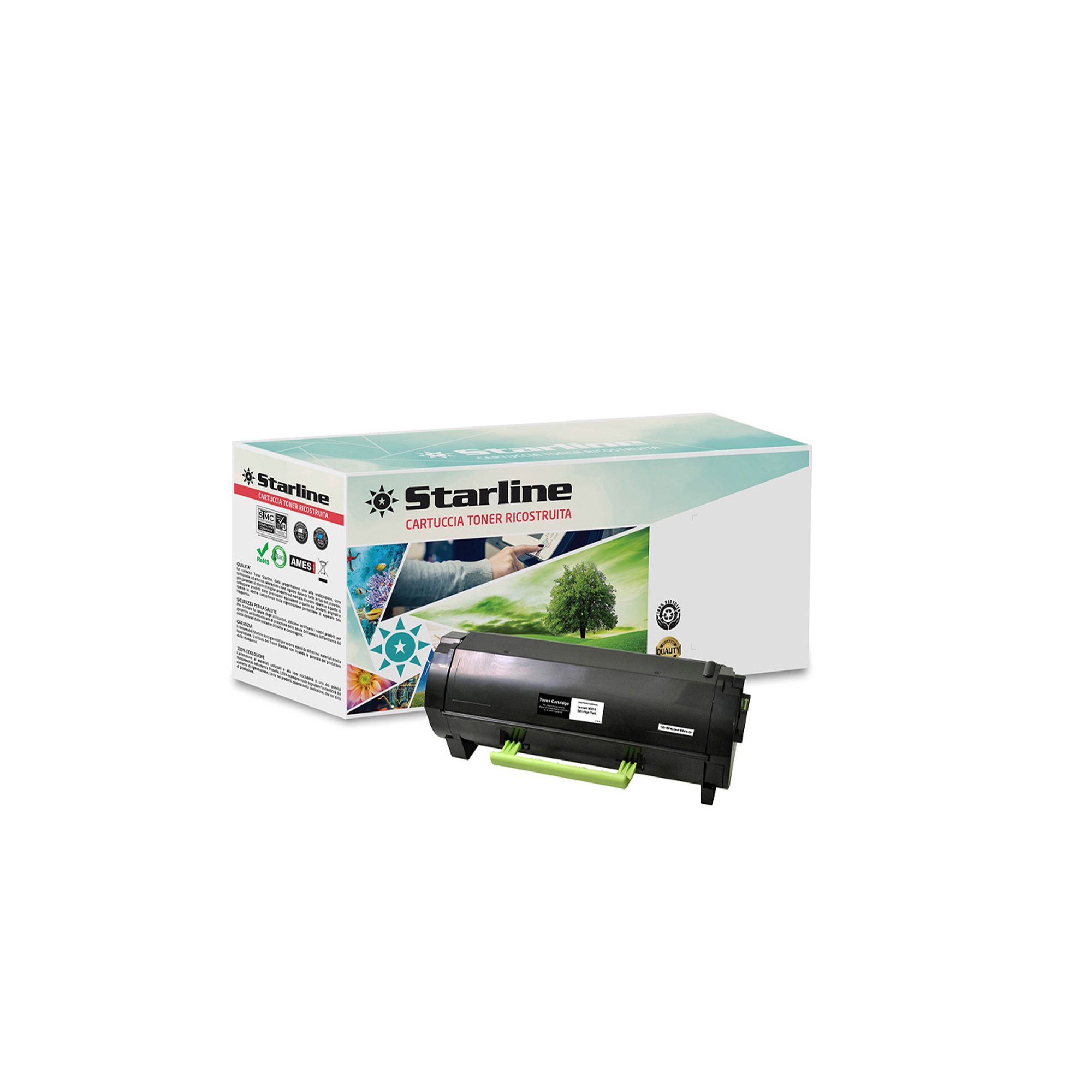 Starline - Toner Ricostruito - per Lexmark - …