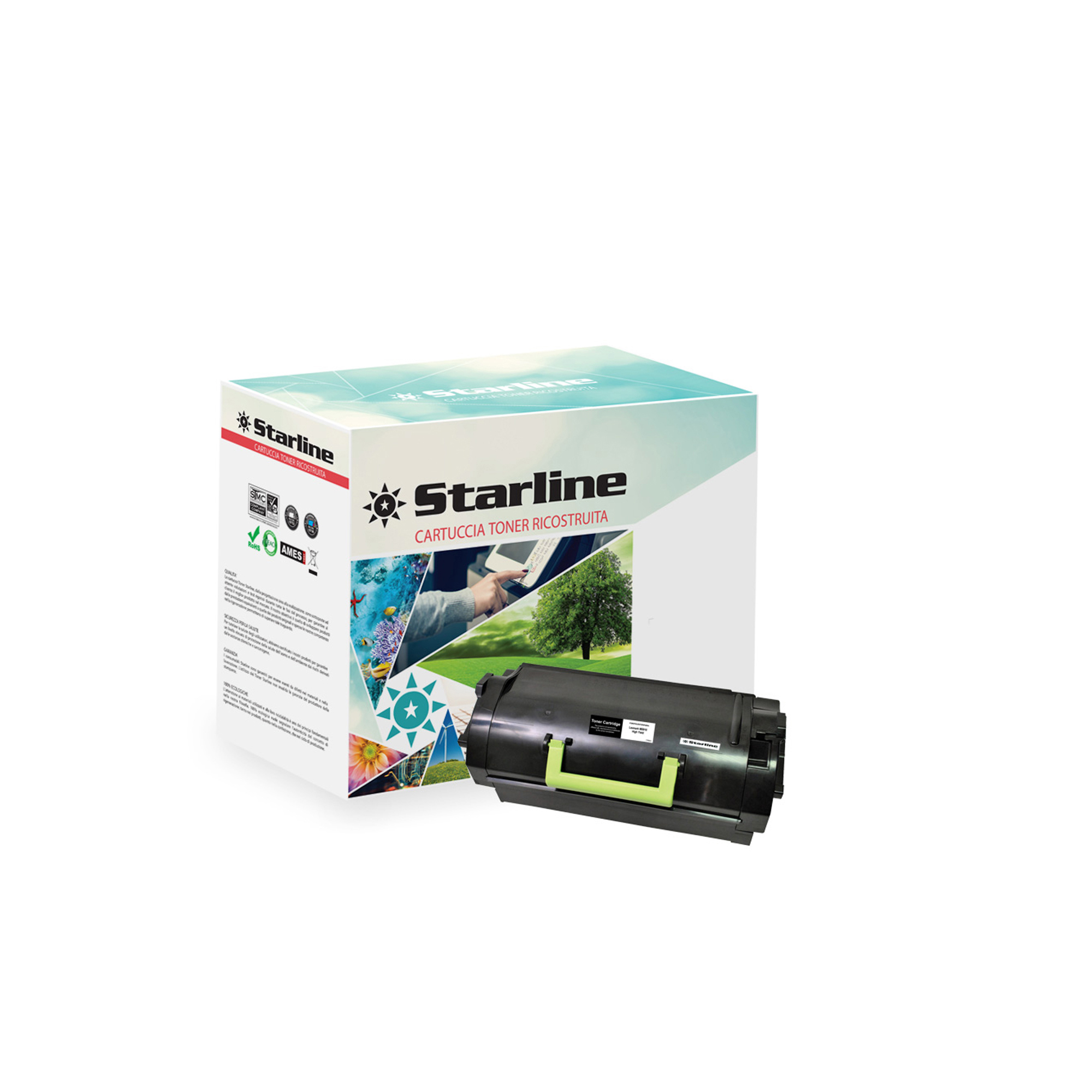 Starline - Toner Ricostruito - per Lexmark - …
