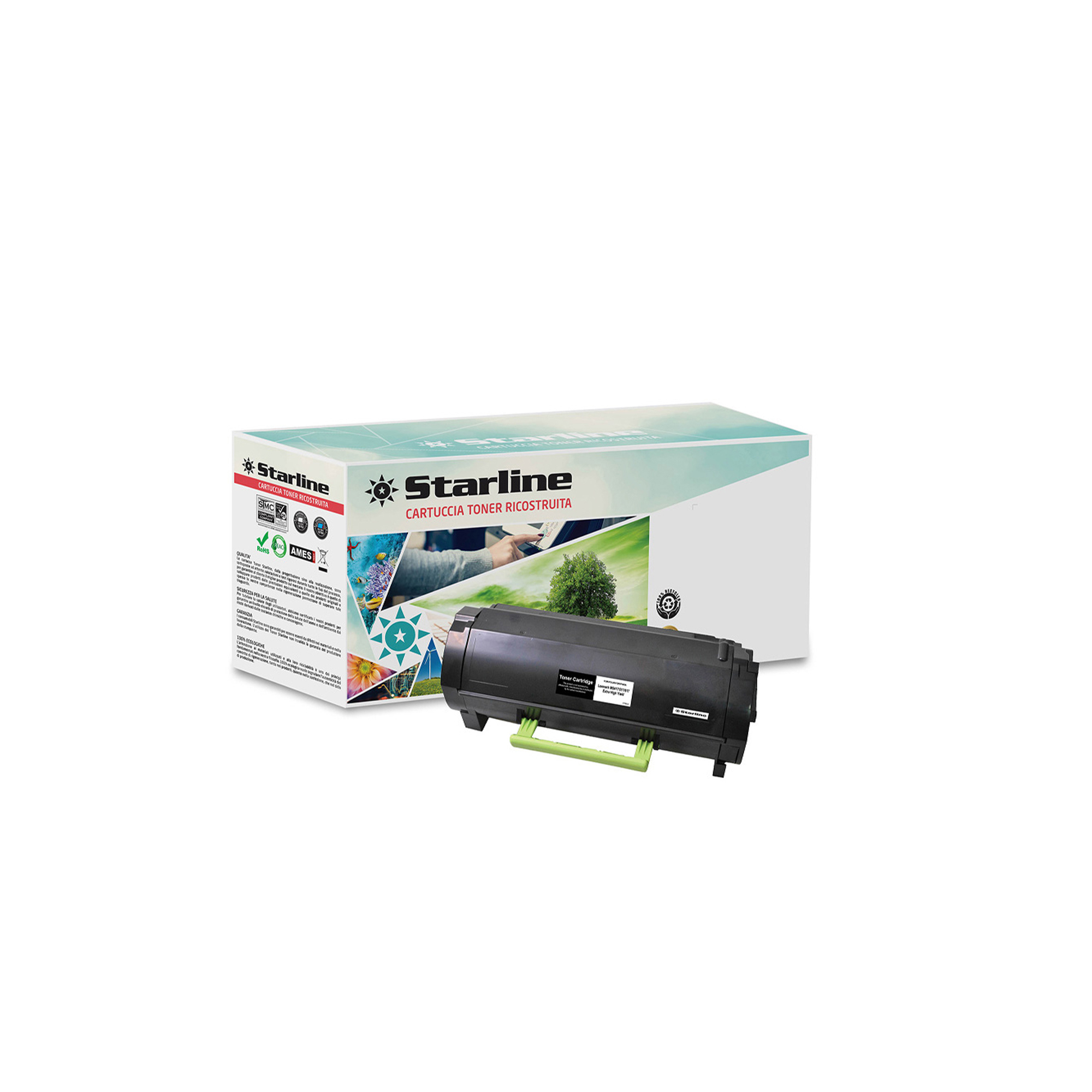 Starline - Toner Ricostruito - per Lexmark - …