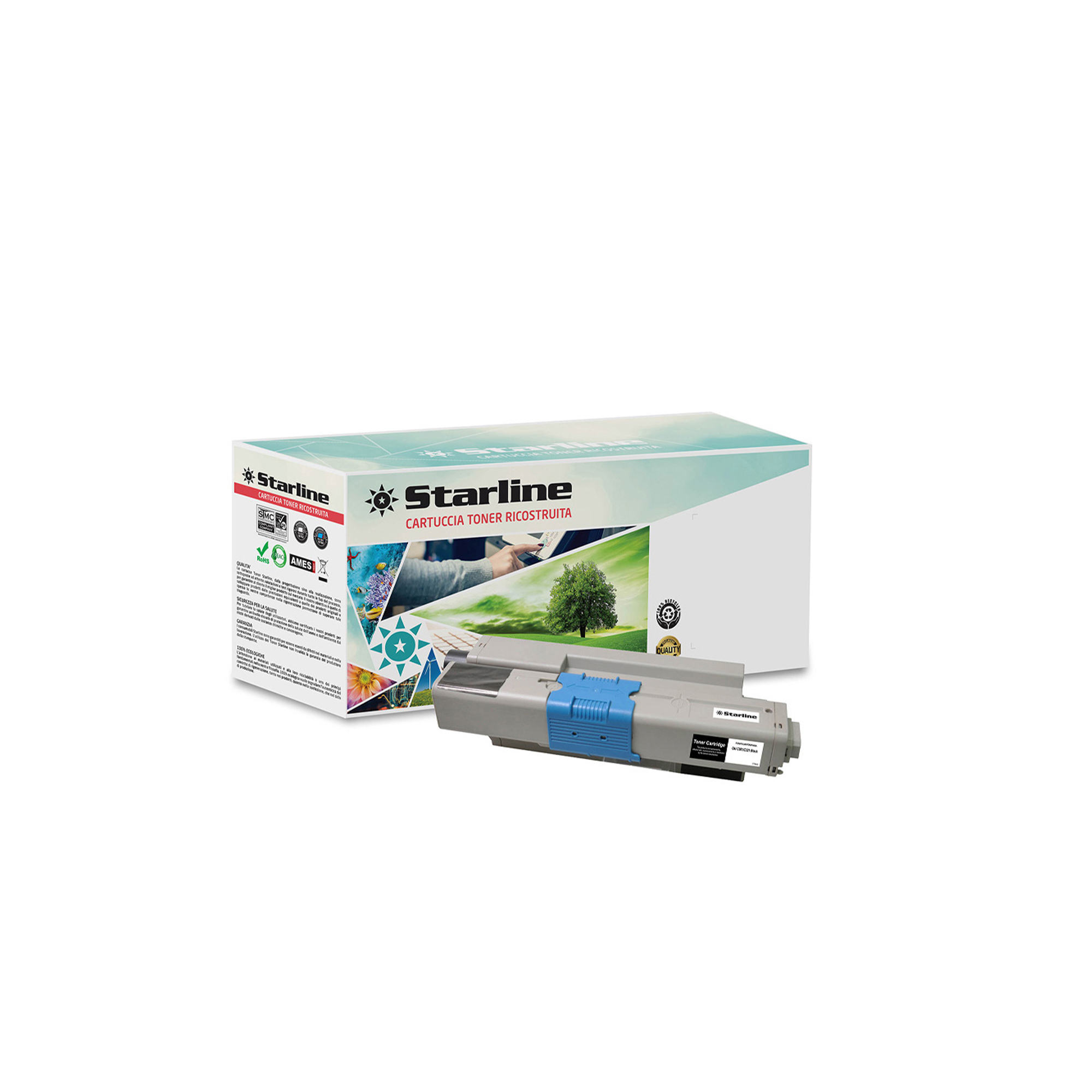 Starline - Toner Ricostruito - per Oki - …