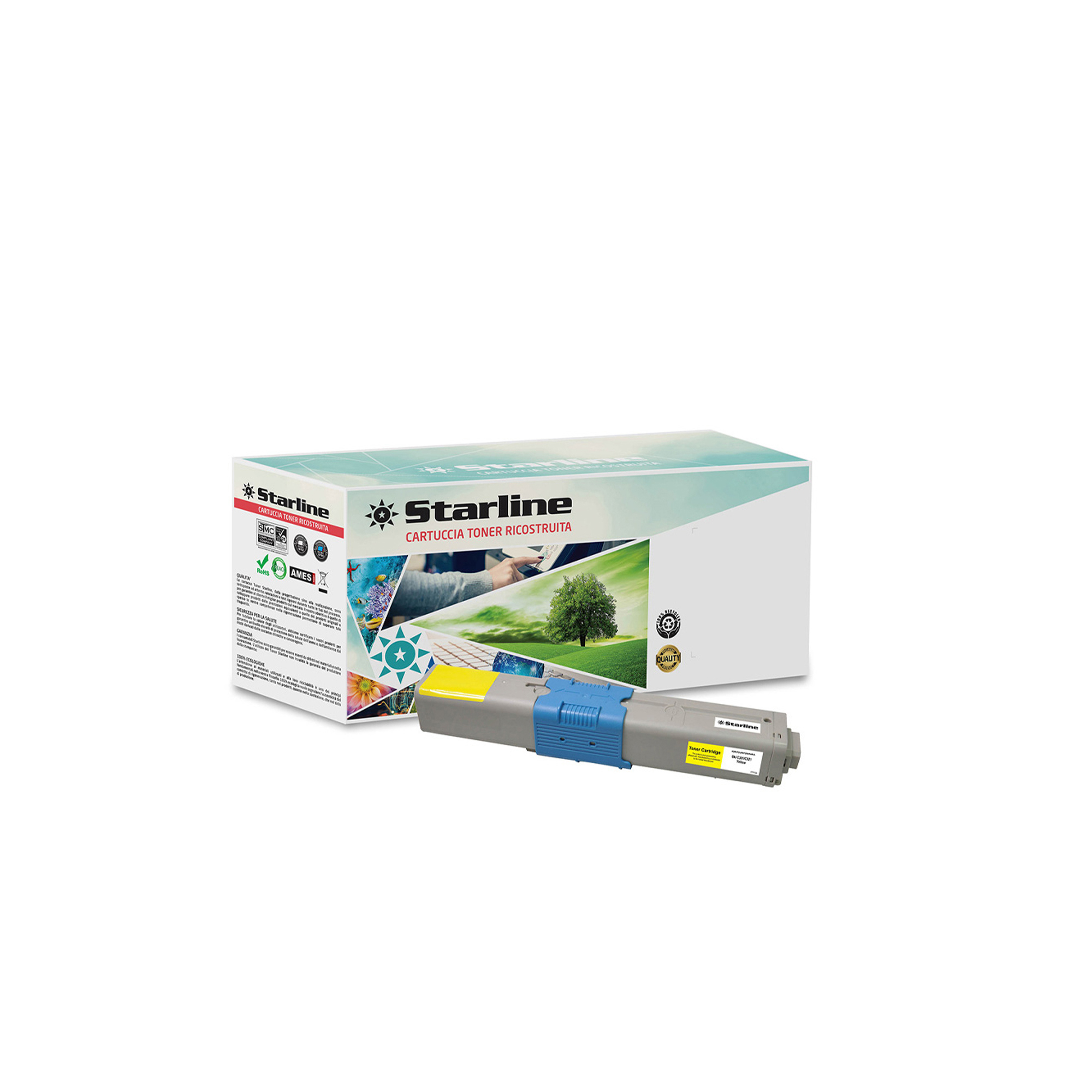 Starline - Toner Ricostruito - per Oki - …