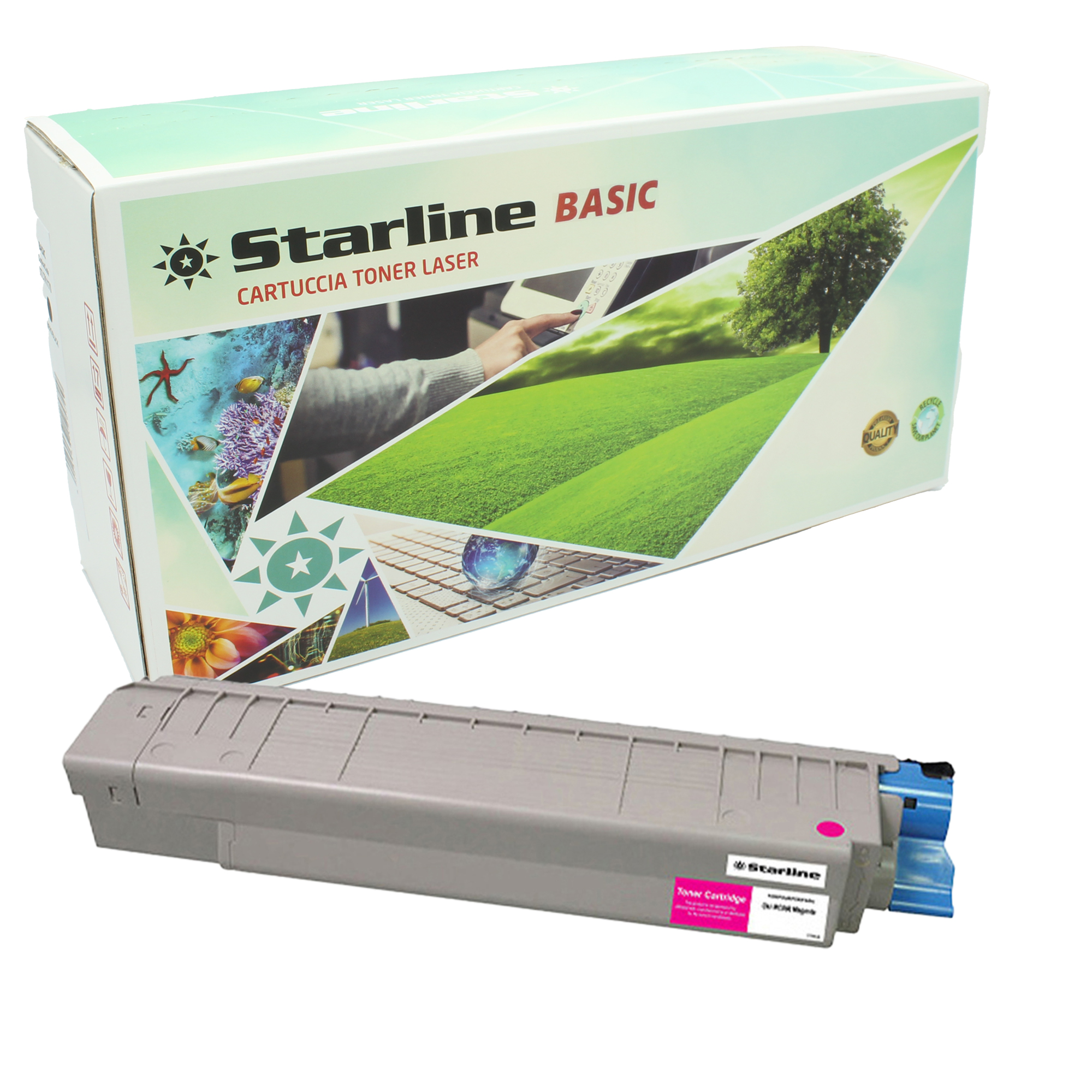 Starline - Toner Ricostruito - per Oki - …