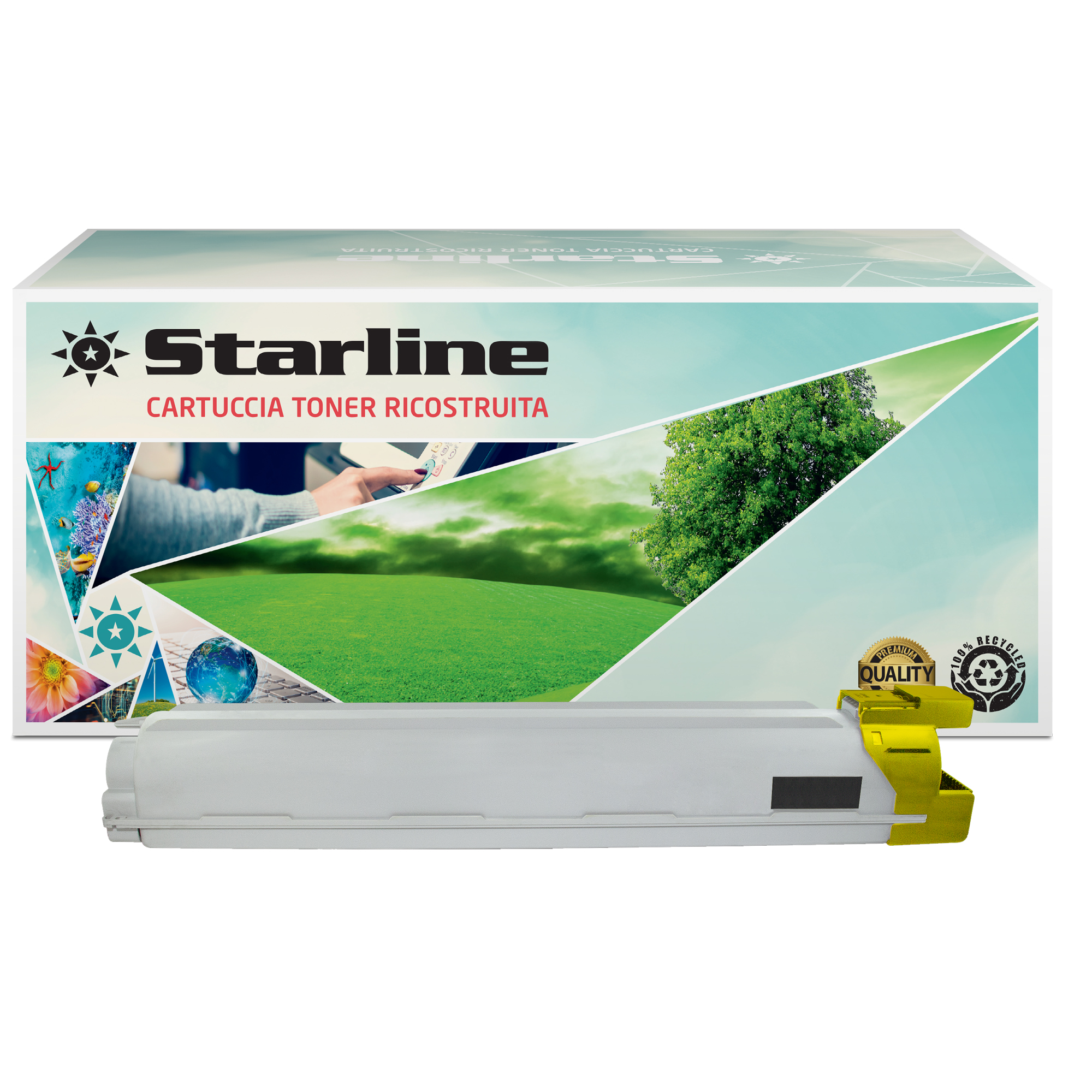 Starline - Toner Ricostruito - per Samsung CLX-9201 …
