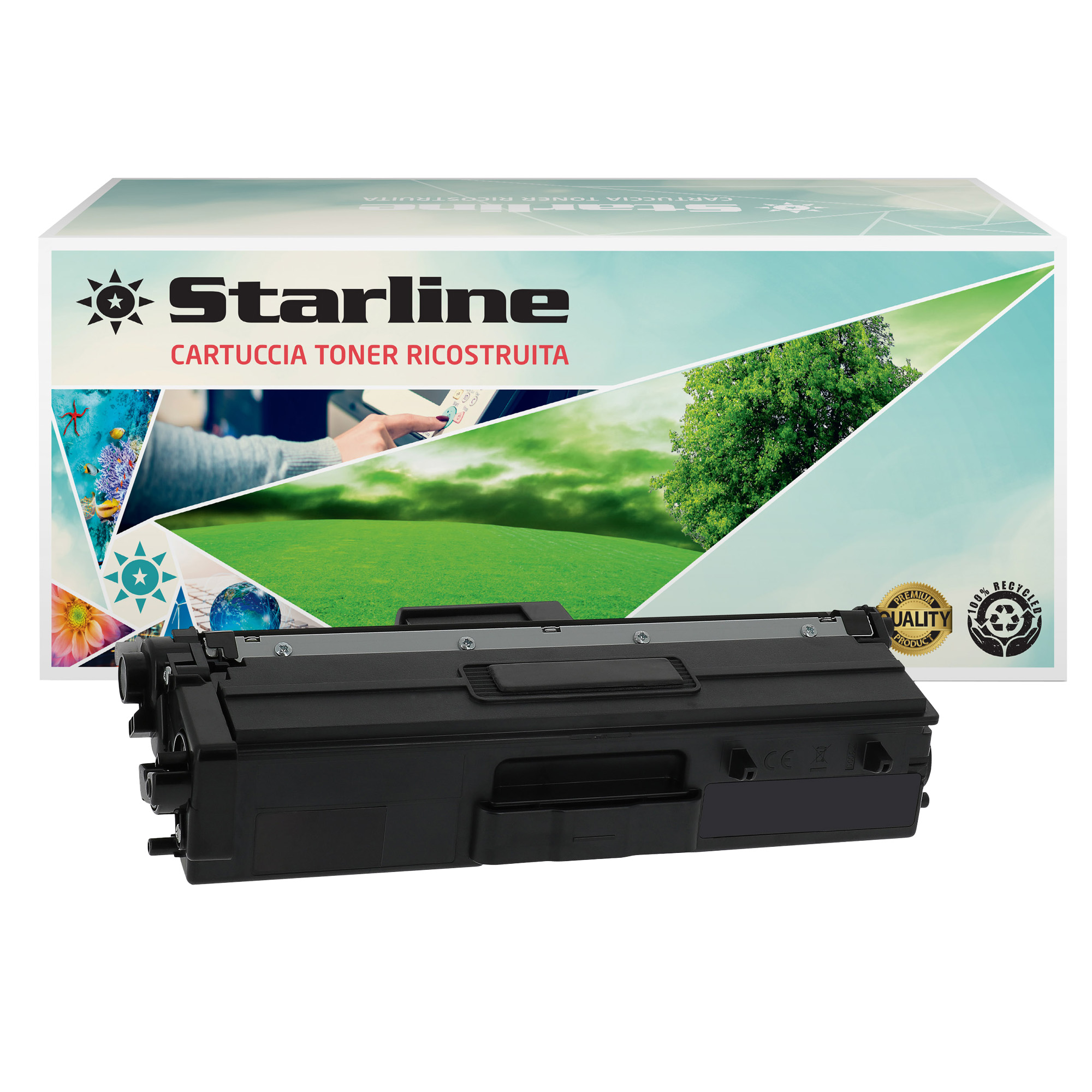 Starline - Toner Ricostruito per Brother TN-241 - …