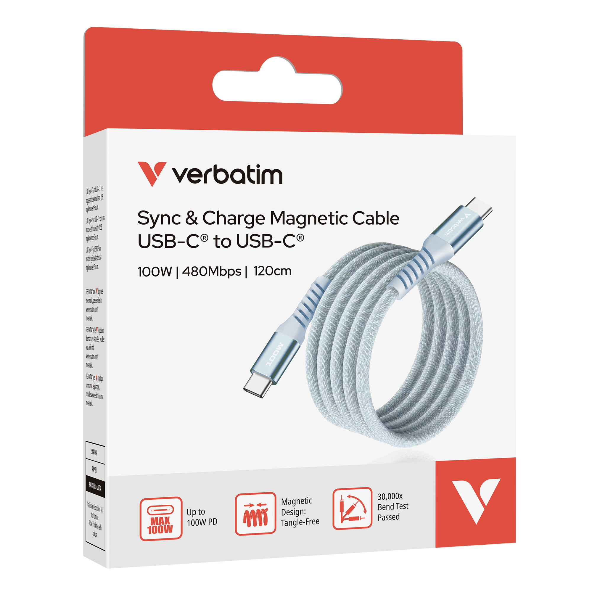 Verbatim - Cavo USB-C to USB-C 100W - …