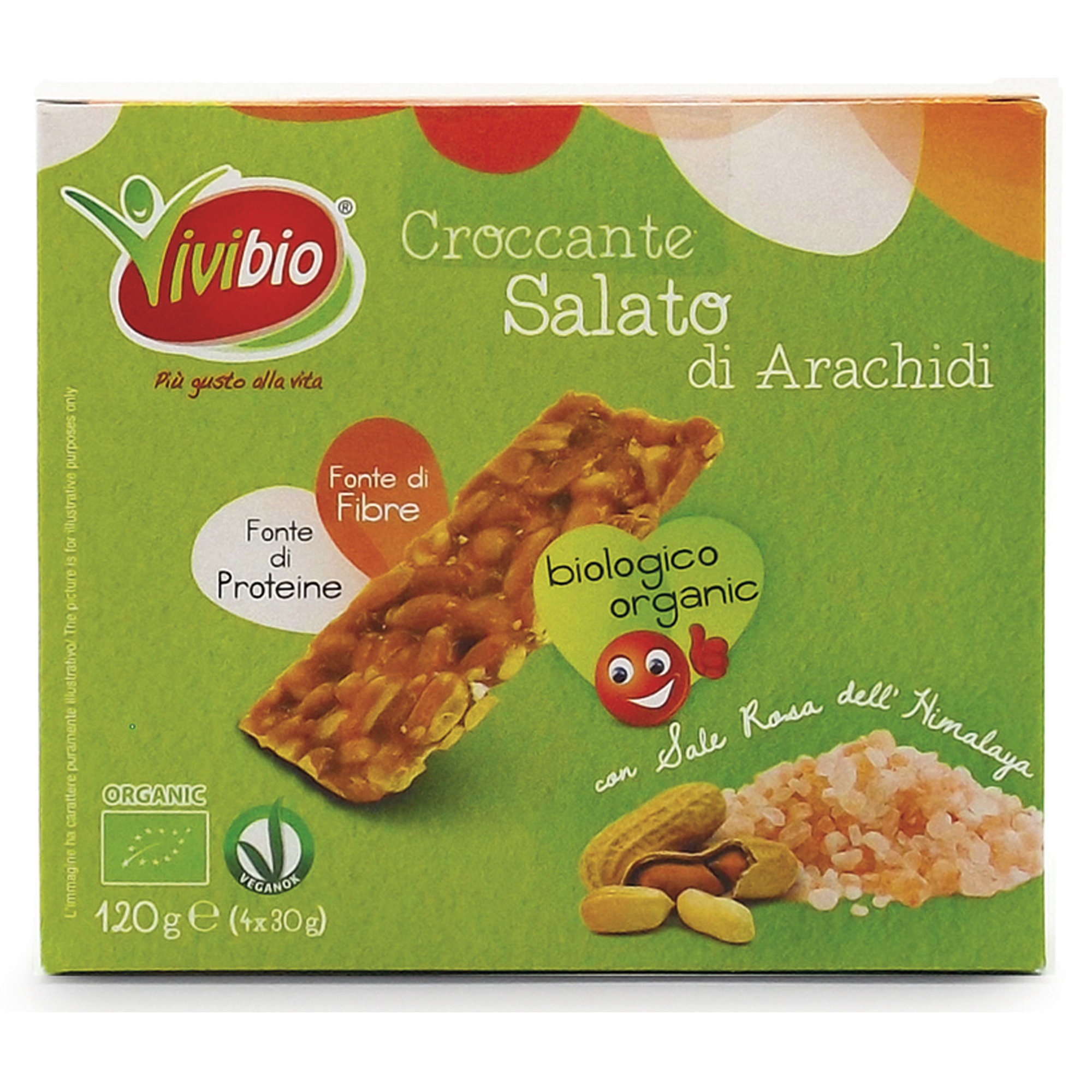 Barretta croccante - arachidi - salato - 120 …