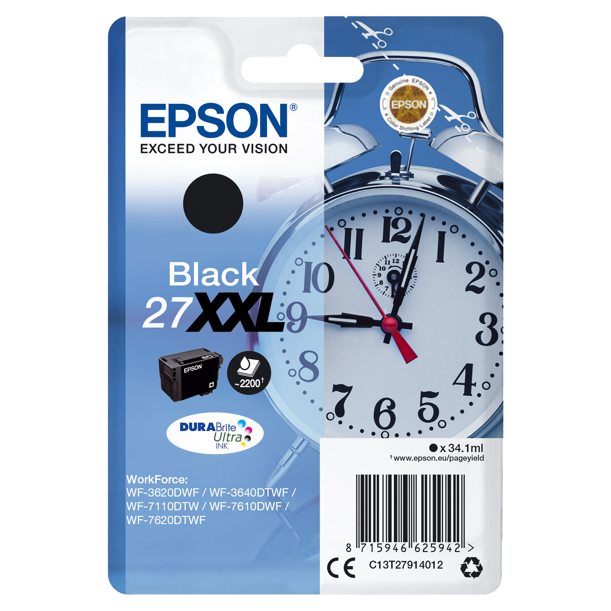 Epson 27XXL - 34.1 ml - XL - …