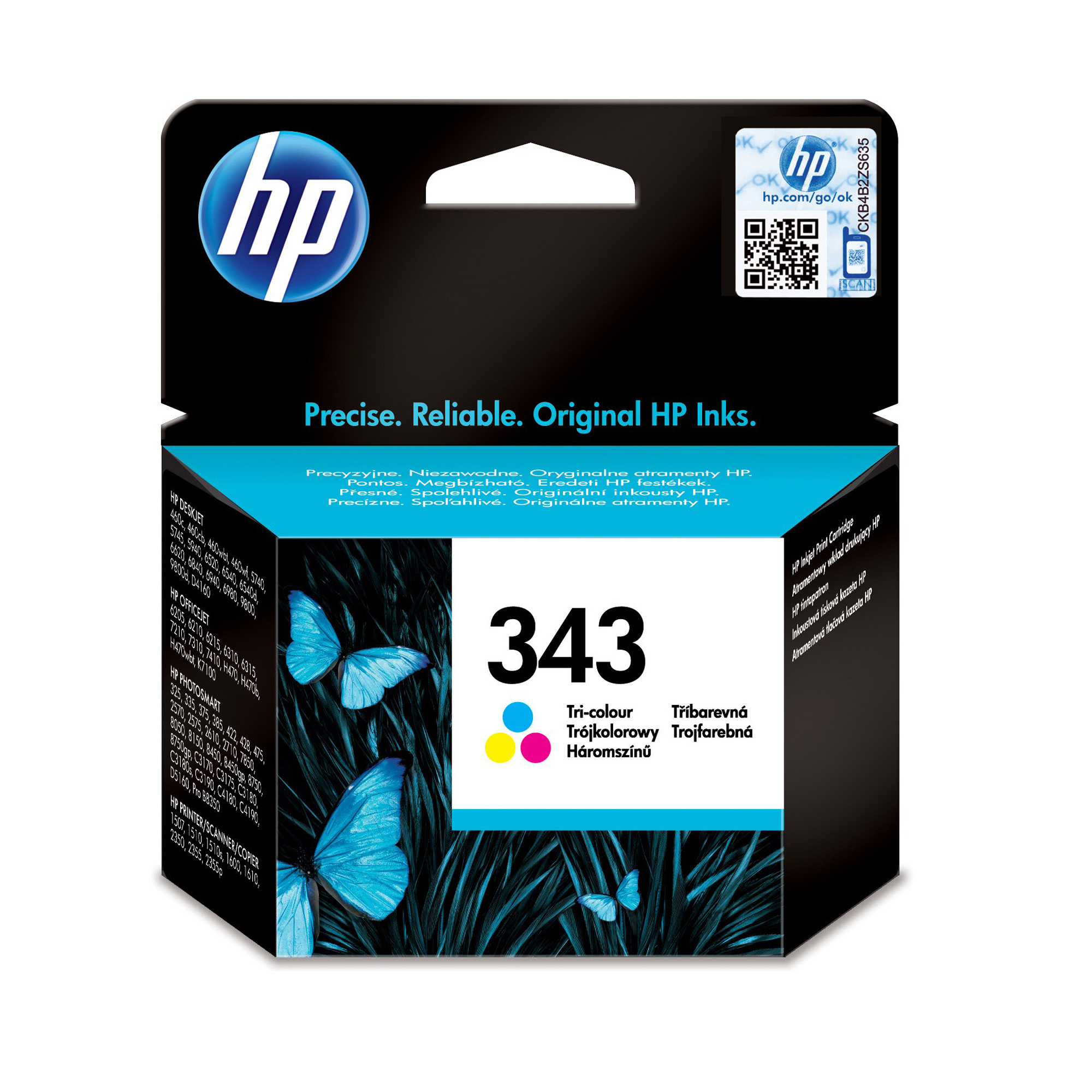 Hp - Cartuccia ink originale - 343 - …
