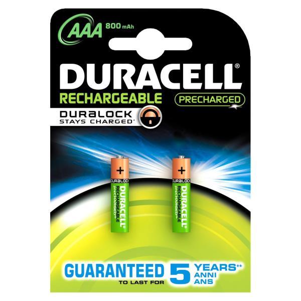 Duracell Rechargeable - Batteria 2 x AAA - …