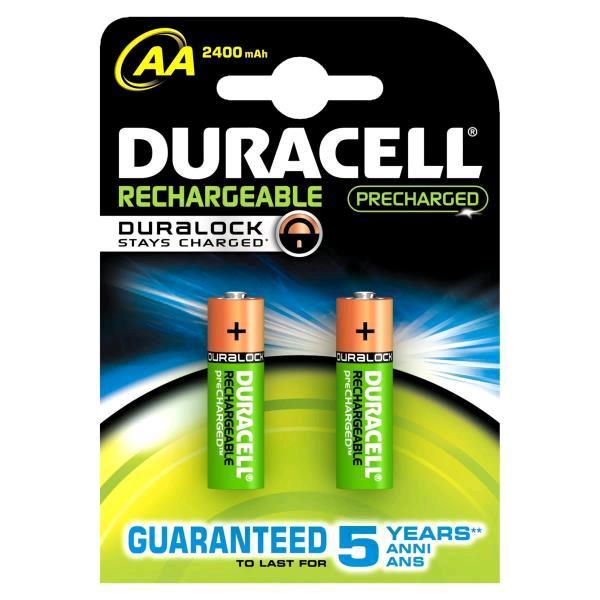 DURACELL AA PRECHARGED BATTERIA RICARICABILE STILO CONF. 2 …