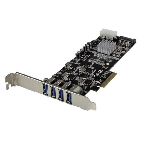 StarTech.com Adattatore scheda SuperSpeed USB 3.0 con 4 …