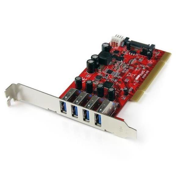 StarTech.com Scheda Pci con 4 porte USB 3.0 …