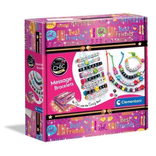 Clementoni Crazy Chic Message Bracelets - Kit artigianale …