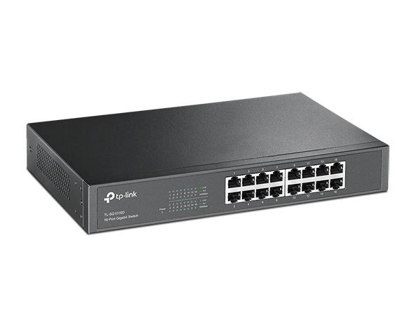 TP-Link TL-SG1016D 16-Port Gigabit Switch - Switch - …