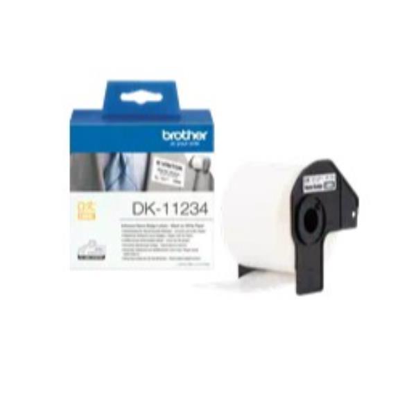 Brother DK11234 - Carta - autoadesivo - nero …