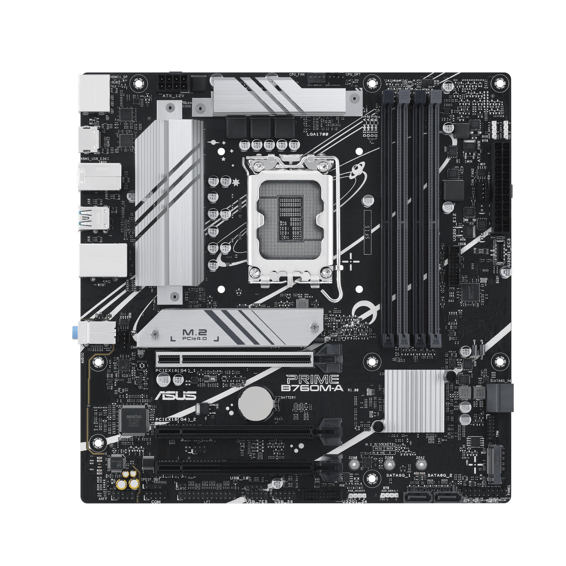 ASUS PRIME B760M-A-CSM SCHEDA MADRE INTEL B760 LGA …