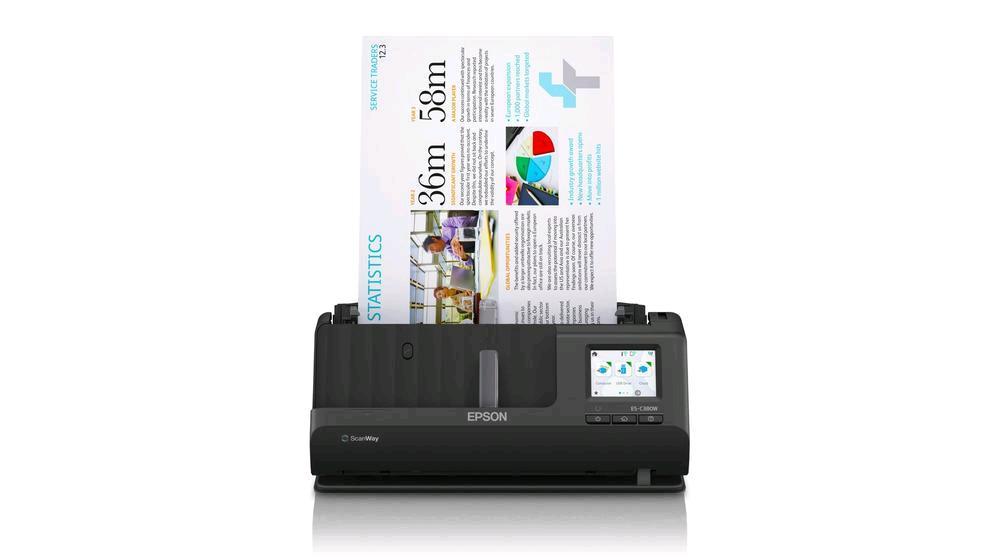 Epson ES-C380W - Scanner con alimentatore di fogli …