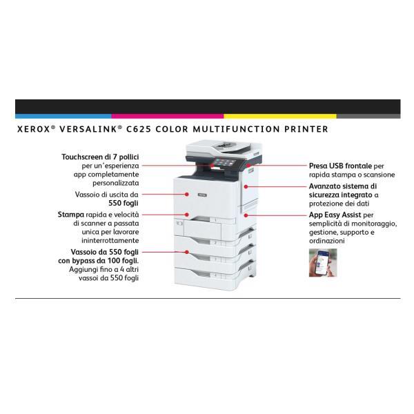 Xerox VersaLink C625V_DN - Stampante multifunzione - colore …