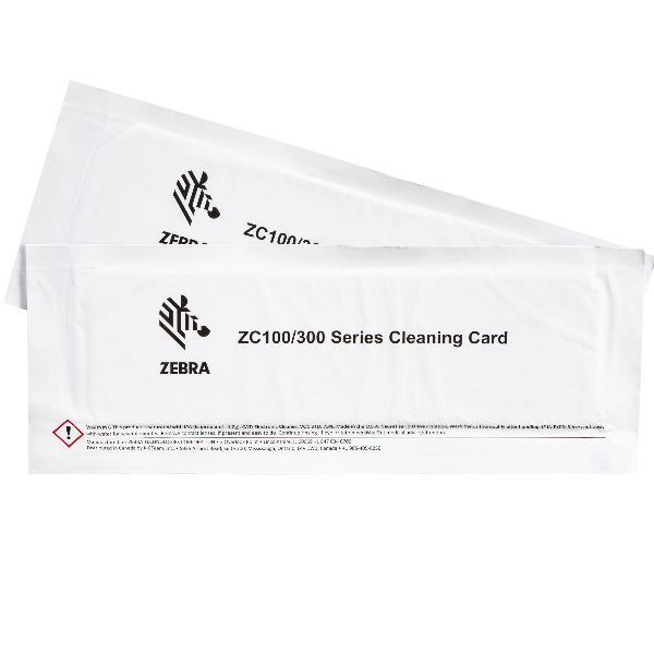 ZEBRA CLEANING CARD ZC100/ZC300 5 PZ.