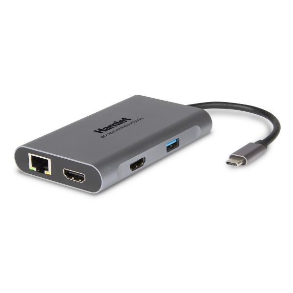 Hamlet PD400H - Docking station - USB-C - …