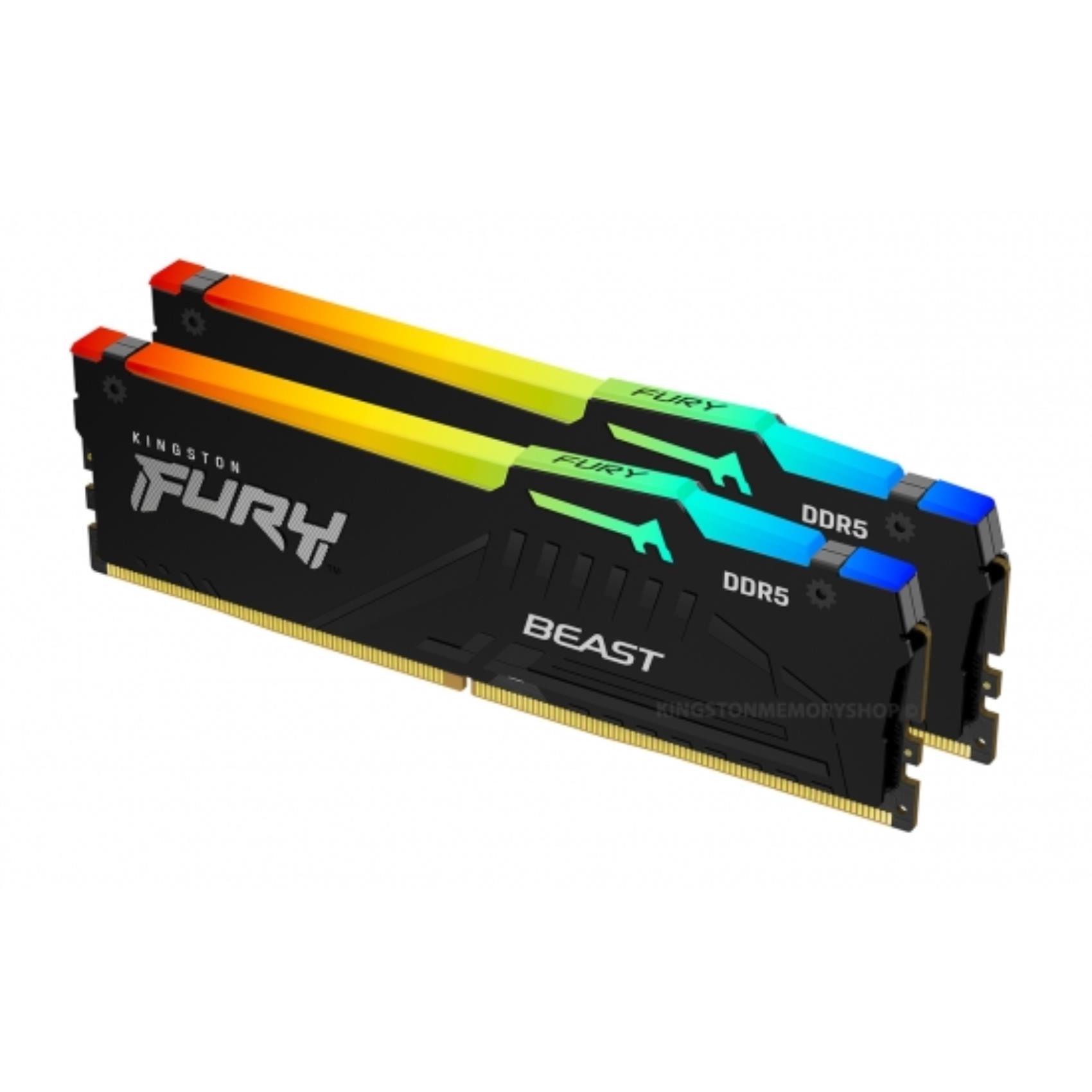 Kingston FURY Beast RGB - DDR5 - kit …
