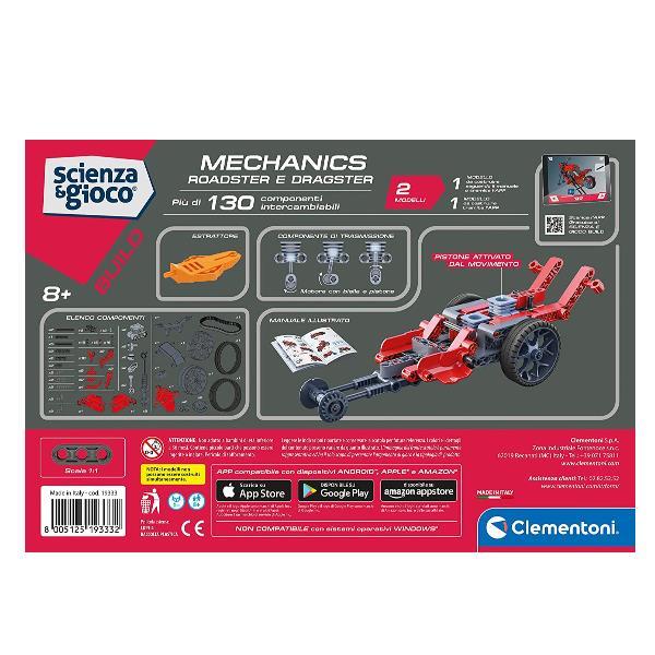 Clementoni Science & Play Build Mechanics - Roadster …