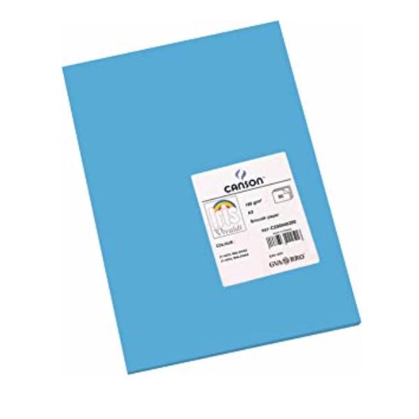 CANSON CF50FF VIVALDI A3 185 G/M BLU PR