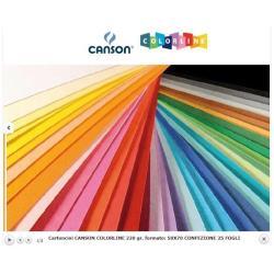 CANSON CF25FF COLORLINE 50X70 220 GRIGIO C