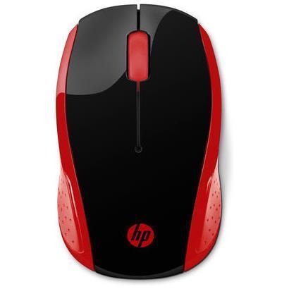 HP 200 WIRELESS MOUSE RED