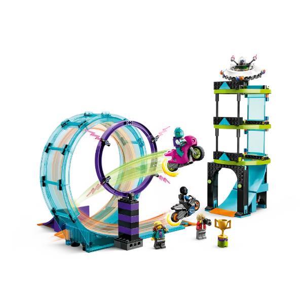 LEGO CITY STUNTZ STUNT RIDERS SFIDA IMPOSSIBILE SET …