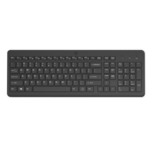 HP 220 TASTIERA WIRELESS 2.4GHz SPIE A LED …