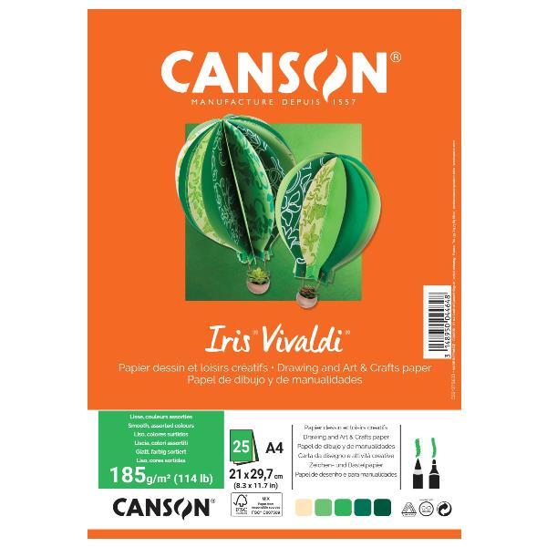 CANSON CF FG25 IRIS VIVALDI TERRA 21X29,7