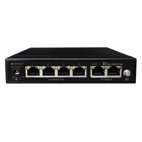 LevelOne FEP-0631 - Switch - unmanaged - 4 …