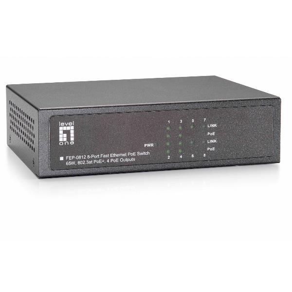 LevelOne FEP-0812 - Switch - unmanaged - 4 …