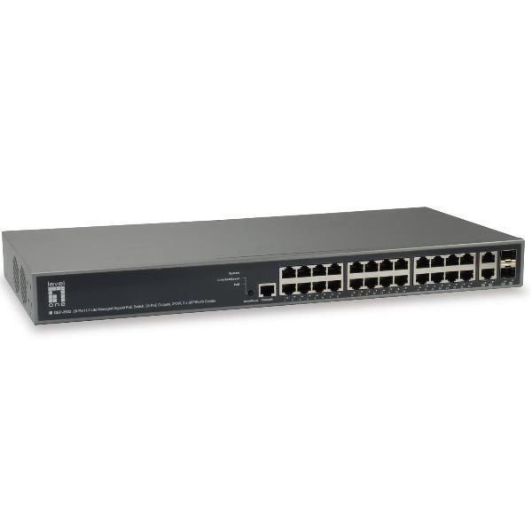 LevelOne GEP-2682 - Switch - L3 Lite - …
