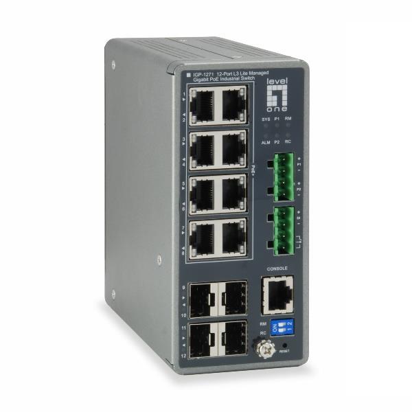 LevelOne IGP-1271 - Switch - L3 Lite - …