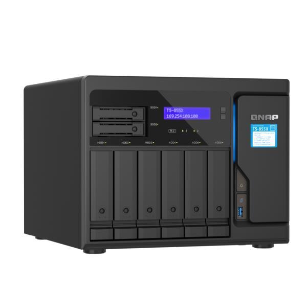 QNAP TS-855X - Server NAS - 8 alloggiamenti …