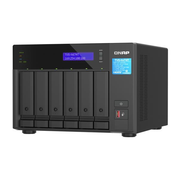 QNAP TVS-H674T - Server NAS - 6 alloggiamenti …