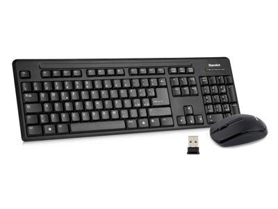 KIT MOUSE 1200DPI + TASTIERA WIRELESS 2.4GHZ