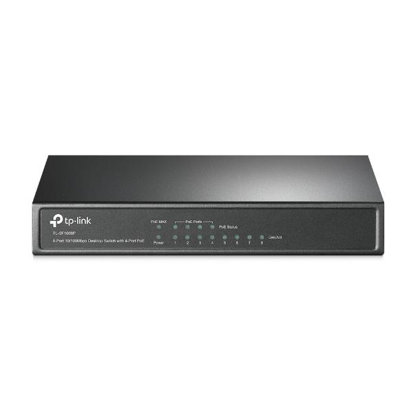 TP-Link TL-SF1008P - Switch - 4 x 10/100 …
