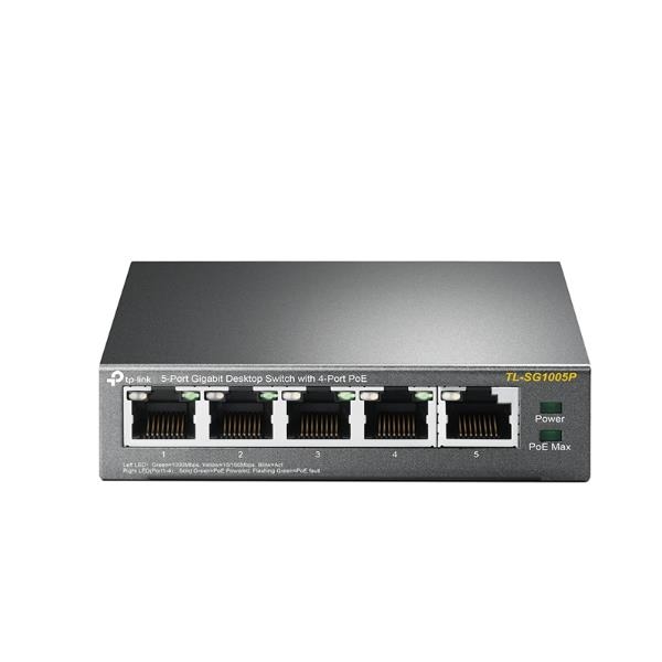 TP-Link TL-SG1005P - Switch - unmanaged - 4 …