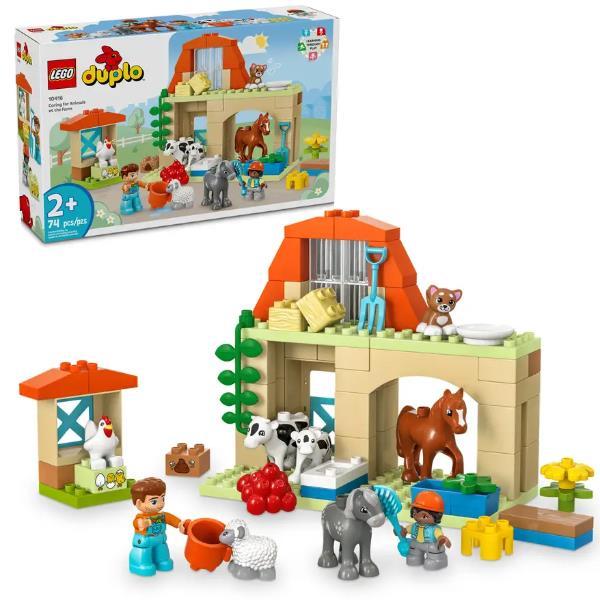LEGO DUPLO CURA DEGLI ANIMALI DI FATTORIA CON …