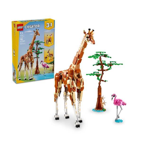 LEGO CREATOR 3 IN 1 ANIMALI DEL SAFARI …