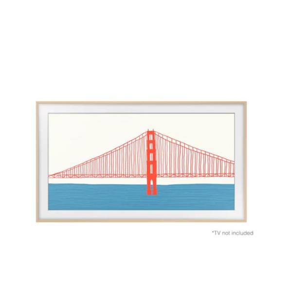 SAMSUNG CORNICE 43 FRAME BEIGE MODERN