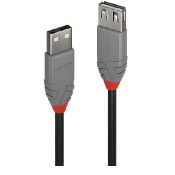 Lindy Prolunga USB 2.0 Tipo A Anthra Line, …