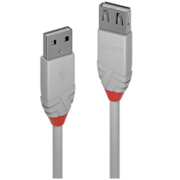 Lindy Prolunga USB 2.0 Tipo A Anthra Line, …