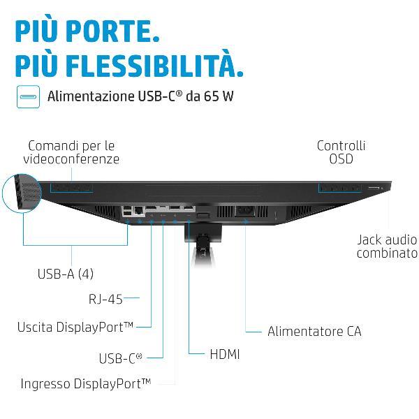 HP MONITOR 23,8 LED IPS 16:9 FHD 5MS …