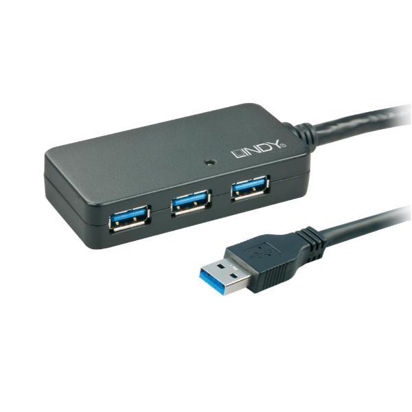 Lindy USB 3.0 Active Extension Pro 4 Port …