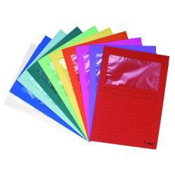 Cartellina a L con finestra Forever - 130g …